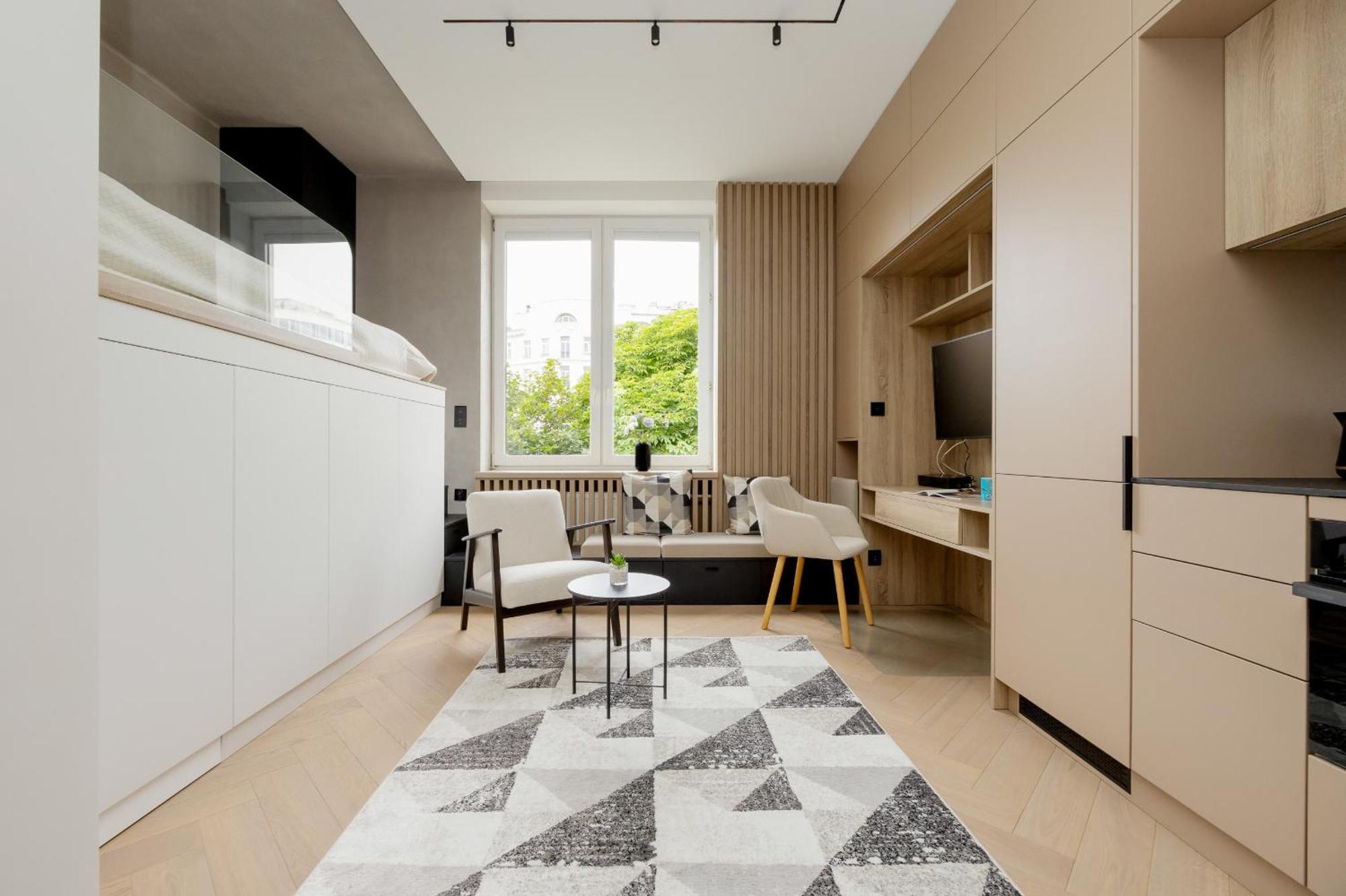 Przytulne Studio W Zielonej Okolicy Srodmiescia By Noclegi Renters Варшава Экстерьер фото